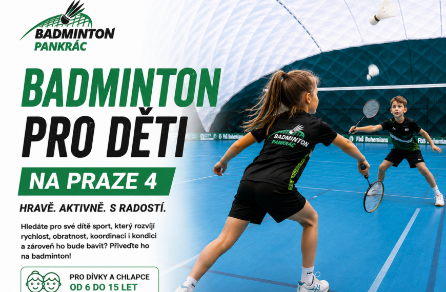 Badmintonové kroužky – Zápis na školní rok 2026/2027